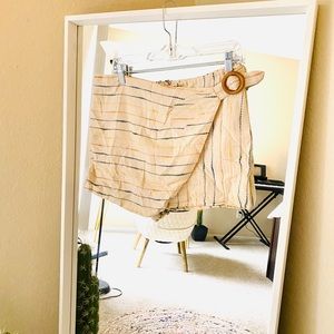 Linen mini wrap around Skirt/Shorts (Skort)